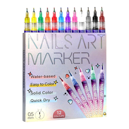 ✨ DIY Nail Art Pen Set 😍