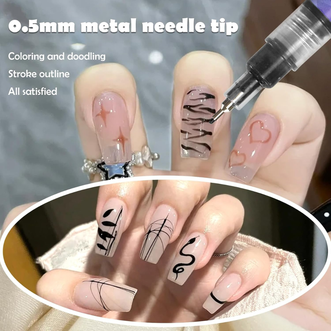 ✨ DIY Nail Art Pen Set 😍