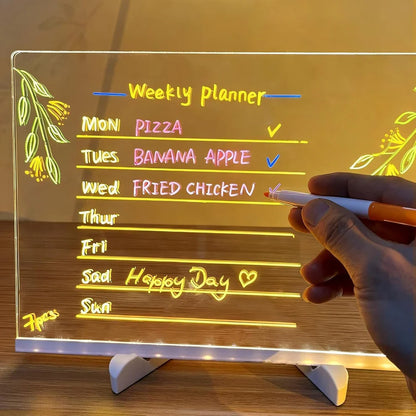 😍 ZOOPY Magic 3D Writing Board with Pen & Light ✨