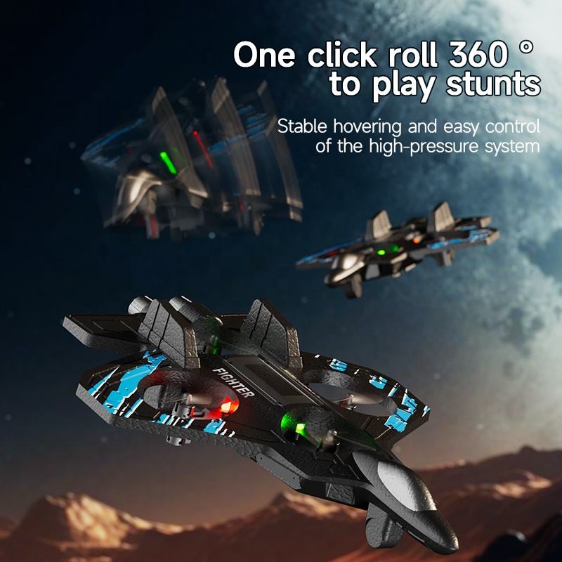 ZOOPY Remote Control 360 Flip Fighter Jet for Kids & Adults With Gravity Sensing, Stunt Roll