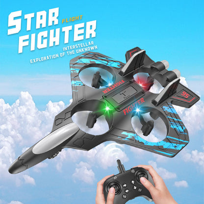 ZOOPY Remote Control 360 Flip Fighter Jet for Kids & Adults With Gravity Sensing, Stunt Roll