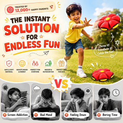 PopBall™ UFO Magic Flying Soccer Ball